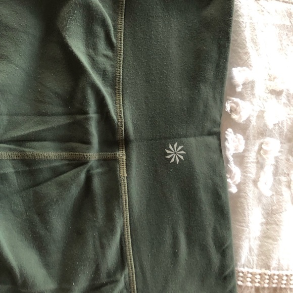 Olive green Athleta leggings - Picture 2 of 2